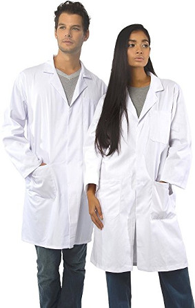 Dr. James Unisex Studentenkittel